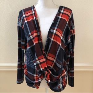 Piphany Greene St. Plaid Top Size 2
